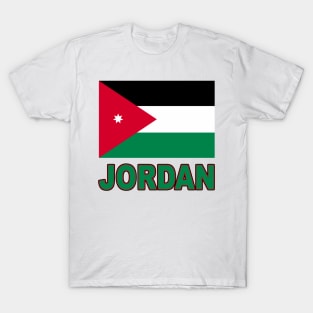 The Pride of Jordan - Jordanian Flag Design T-Shirt